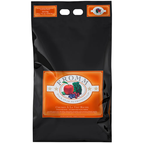 Fromm Four Star Chicken A La Veg Formula Dry Dog Food 12lb - Poudre Pet and Feed Supply